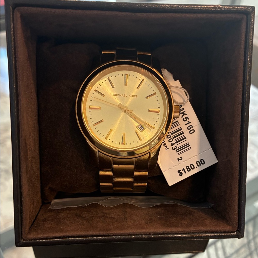 Michael Kors Gold-Tone Watch